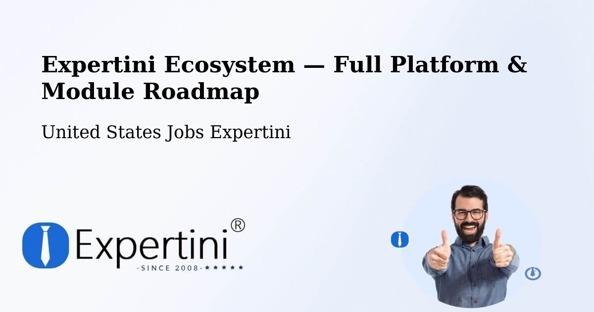 Expertini Ecosystem — Full Platform & Module Roadmap – Hoffman Estates